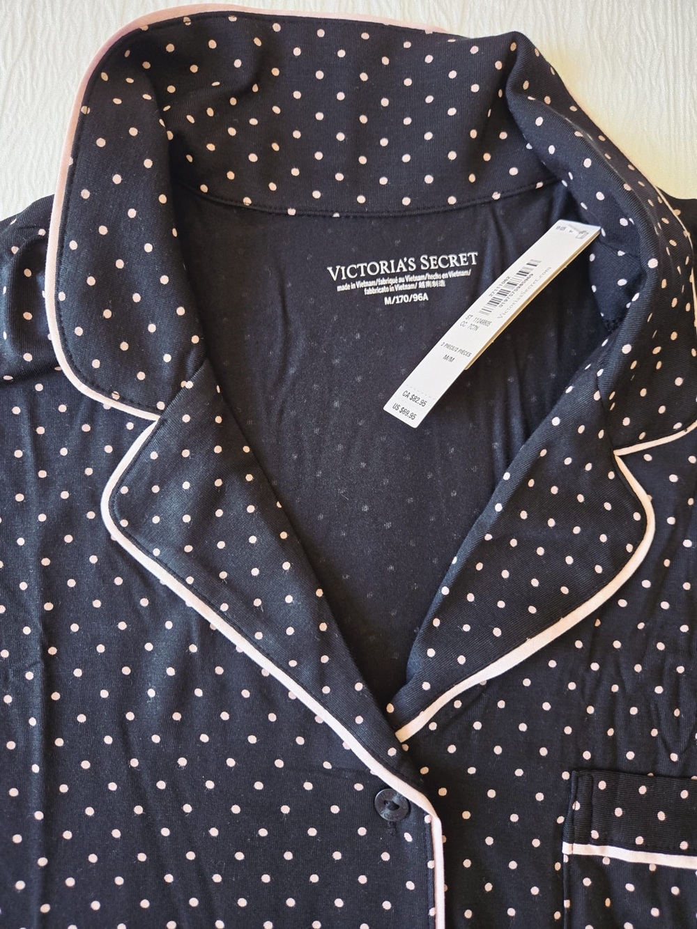 Victoria Secret Short Pajama Set SoSofttm Size M - Picture 9 of 9